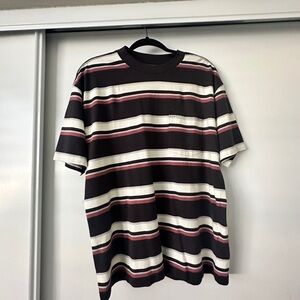 Abercrombie & Fitch oversized fit stripe T-Shirt